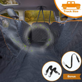 iBuddy Dog Seat Cover for Trucks with Mesh Window Perfect for F150, Ram 1500, Tundra and Large SUVs iBuddy Dog Seat Cover for Trucks with Mesh Window Perfect for F150, Ram 1500, Tundra and Large SUVs