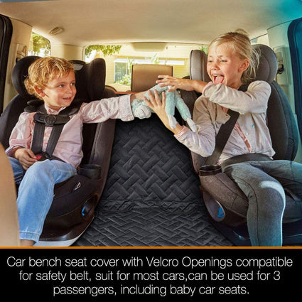 iBuddy Bench Seat Cover/Protector for Kids, Dog Back Seat Cover for Cars and SUVs