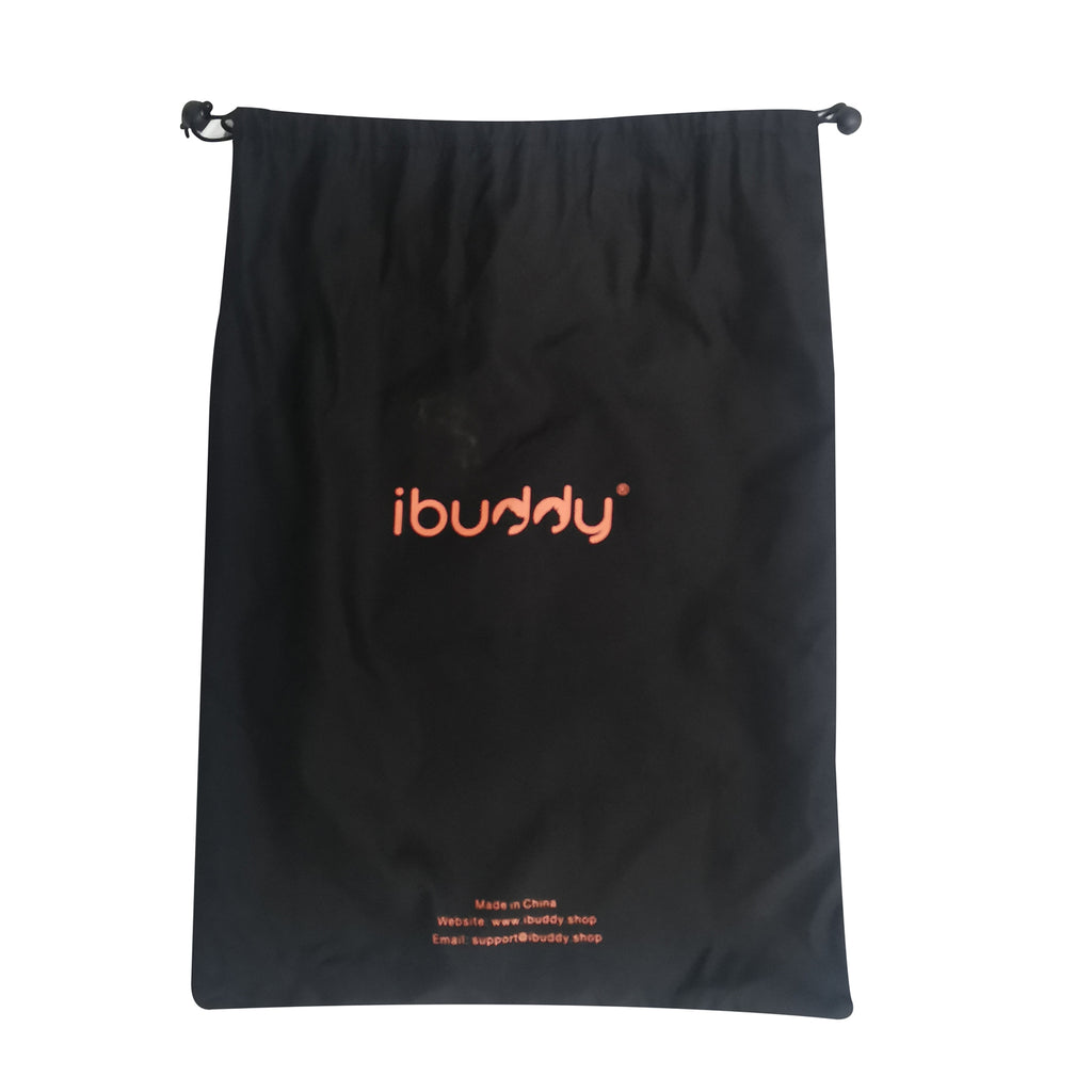 iBuddy Dog Canvas Bag for holding disposable bags to place pet waster