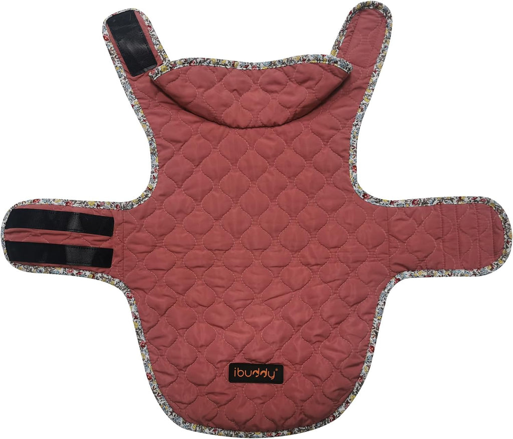 iBuddy Dog Coat Waterproof Dog Jacket Reflective Warm Dog Snow Vest