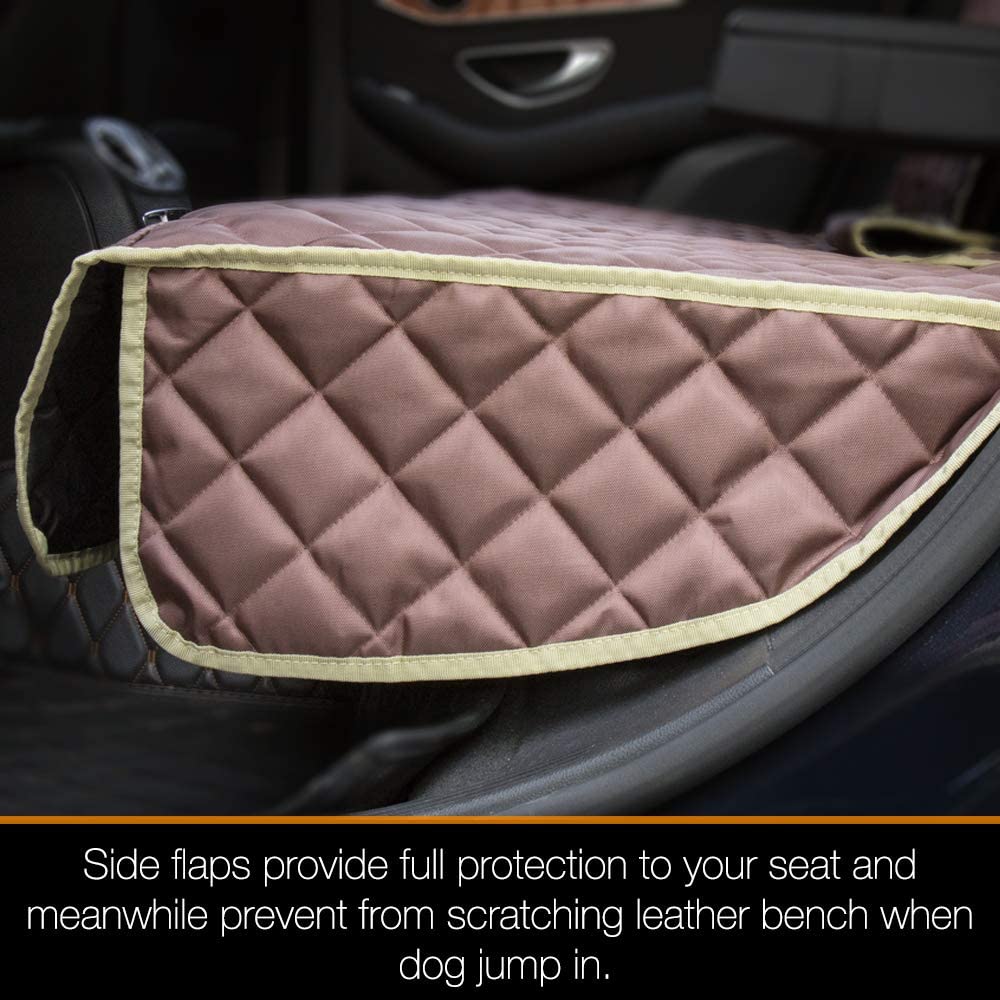 iBuddy Bench Seat Cover/Protector for Kids, Dog Back Seat Cover for Cars and SUVs