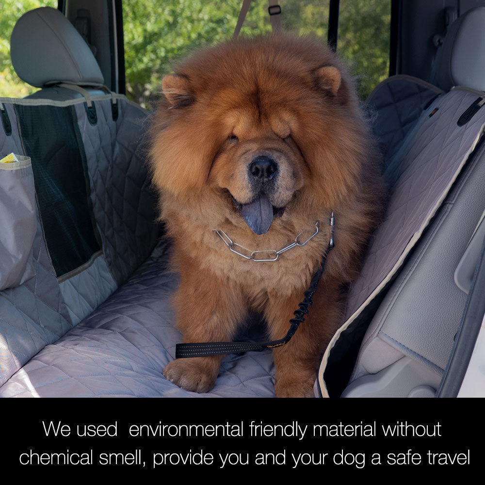 iBuddy Dog Seat Cover with Mesh Window 100% Waterproof Car Seat Covers –  Best Market 